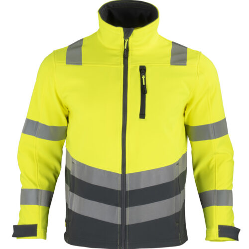 Chaqueta Softshell Hi-Vis Clase 2 Manga Larga Hombre