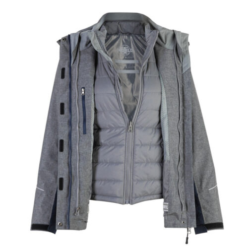 Parka 3 en 1 Desmontable Secuoya Manga Larga Mujer