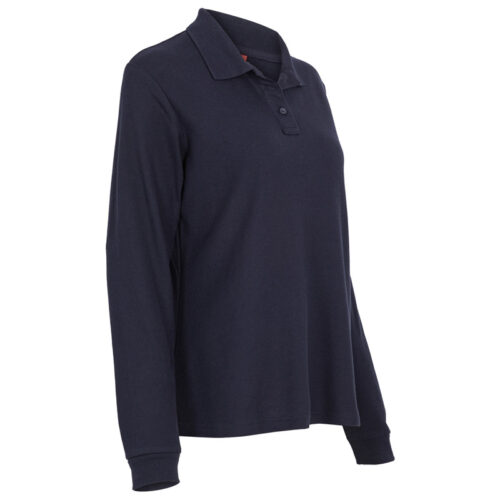 Polera Polo 60% Algodón Manga Larga Mujer