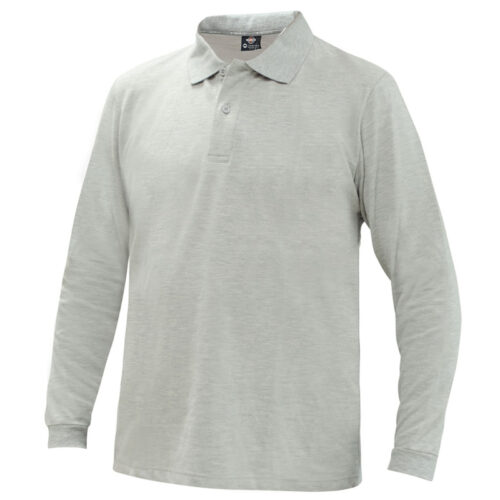 Polera Polo Confort Spandex Manga Larga Hombre